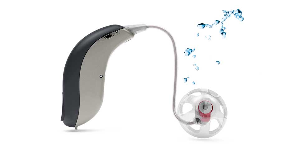 El agua es enemigo de los audífonos